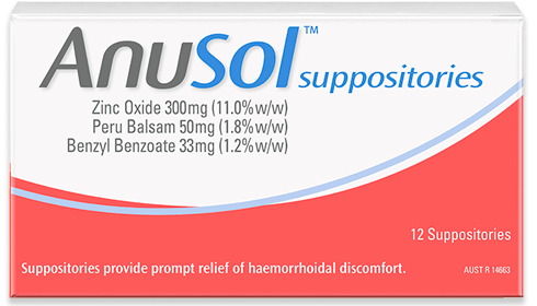 ANUSOL<sup>™</sup> Suppositories